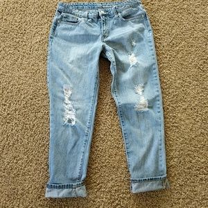 Gap sexy boyfriend fit jean size 4