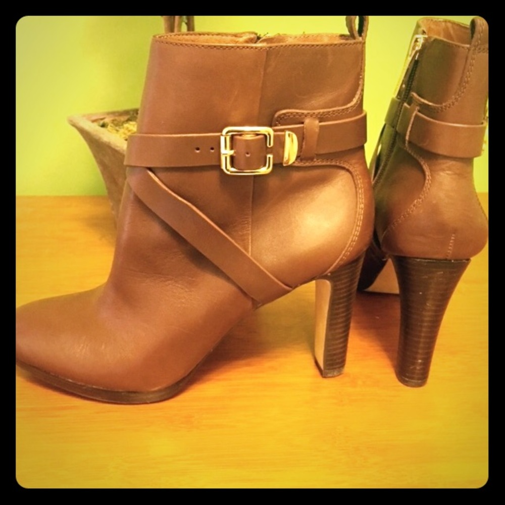 Brown Louise et Cie ankle booties