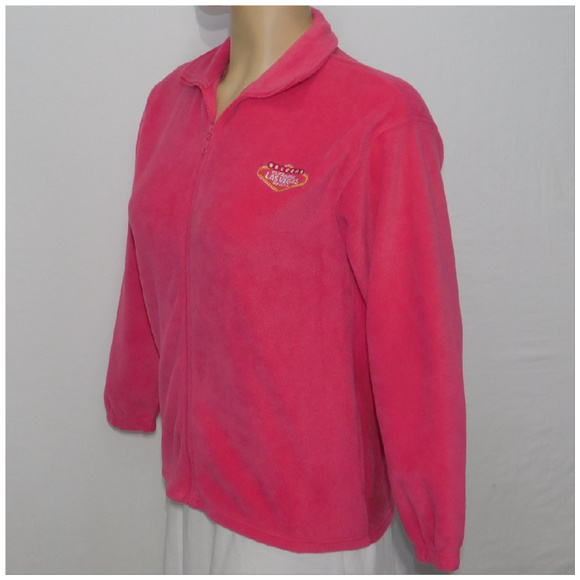 PASSION USA, Fleece Las Vegas Jacket, size Large - Picture 2 of 8