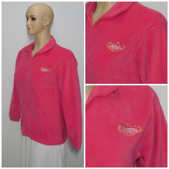 PASSION USA, Fleece Las Vegas Jacket, size Large - Picture 5 of 8