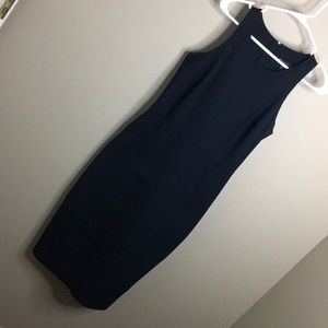 NWT Navy Stretchy Sheath Dress