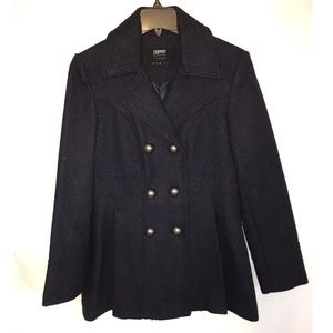 Esprit Navy Blue Pea Coat