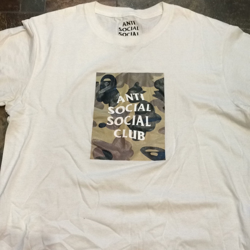 Bape x Anit Social Club Shirt