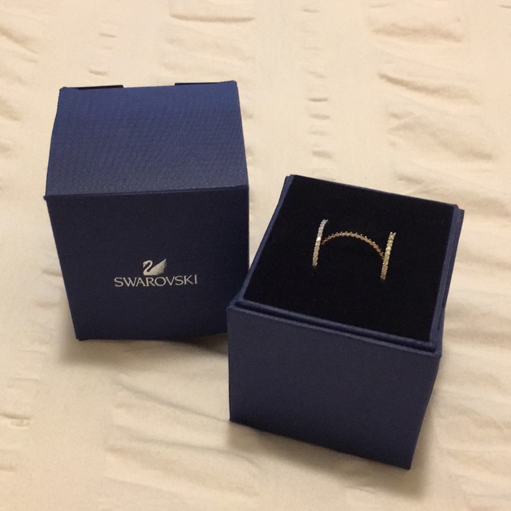 Set of 3 Swarovski rings