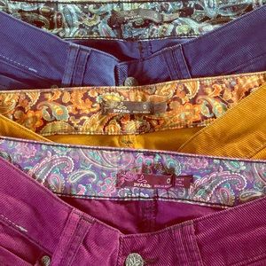 Prana corduroys