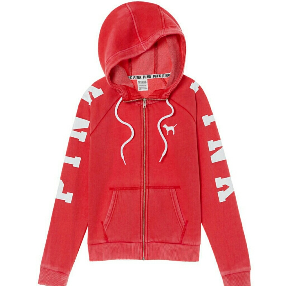 🆕 Victoria's Secret PINK full zip sweater📣