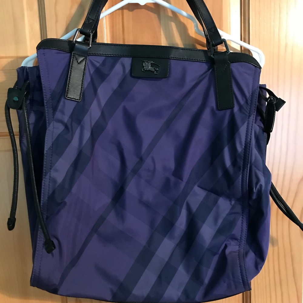 Burberry Buckleigh Packable Nylon Tote Bag