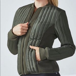 Fabletics Jacket. New. No tags. Never worn. Small