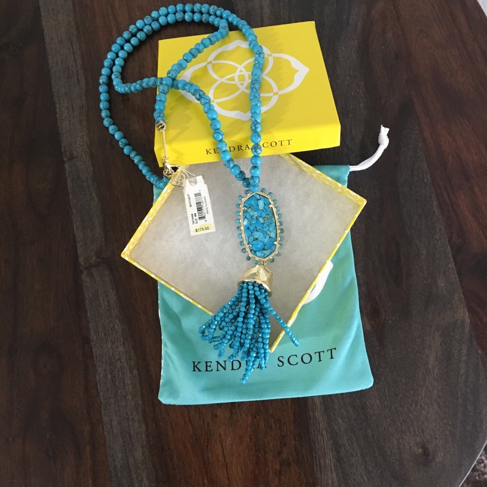 NWT Bronze Veined Turquoise Tatiana