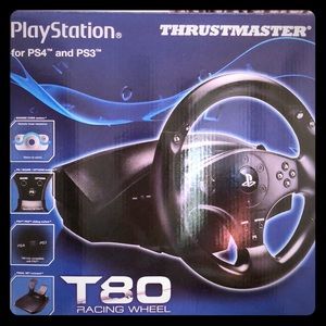 T80 racing wheel for ps3 and ps4