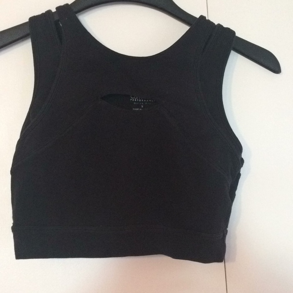 Calvin Klein Longline Cross Sports Bra
