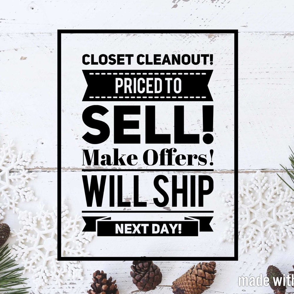 Adding listings all day!  Make offers!