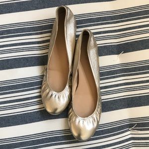 Jcrew cece leather ballet flats