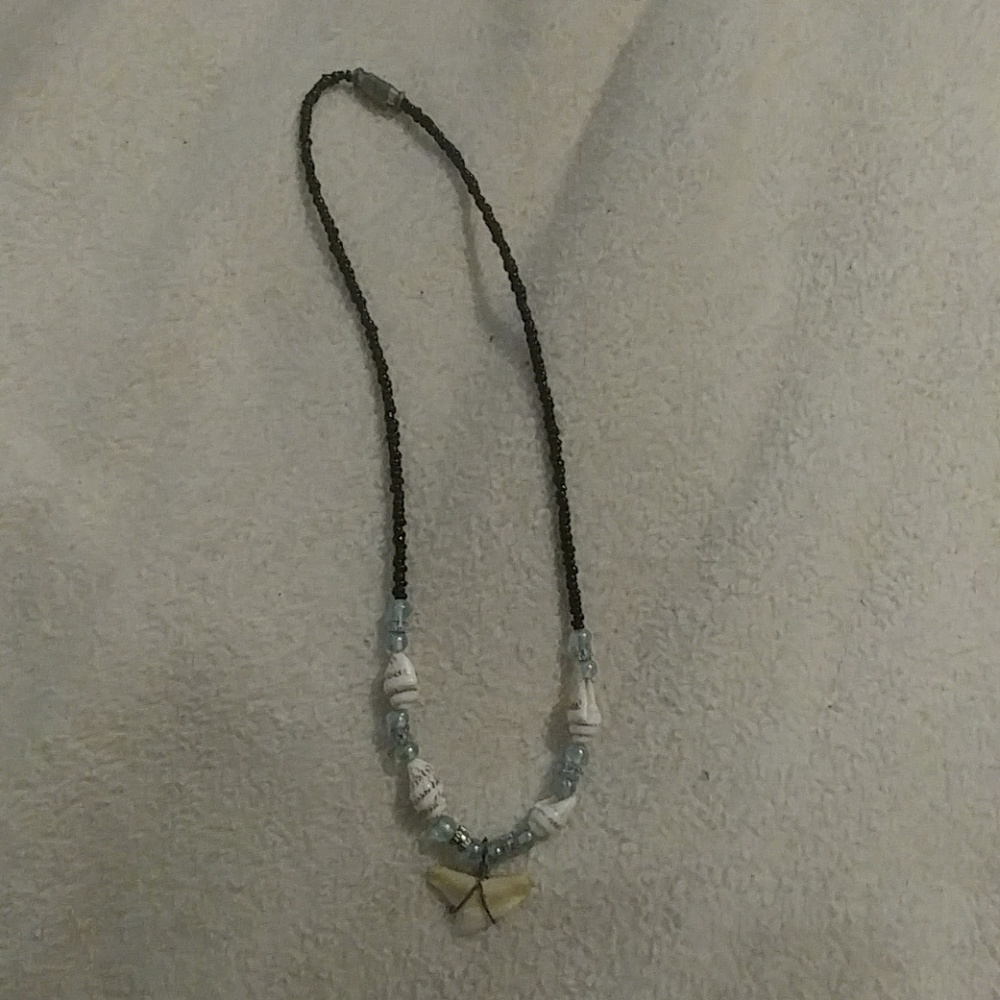 Shark tooth necklace