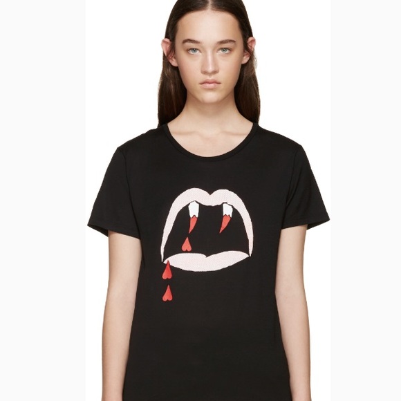 saint laurent vampire tee