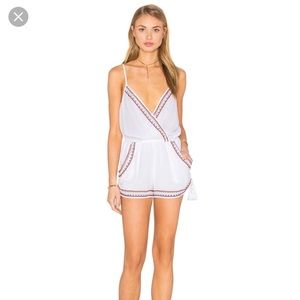 Band of gypsies sleeveless side tie romper