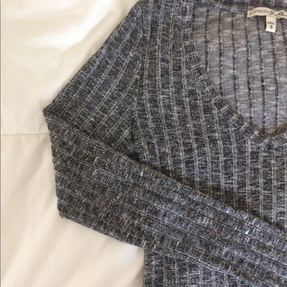 Grey Long Sleeve Tee