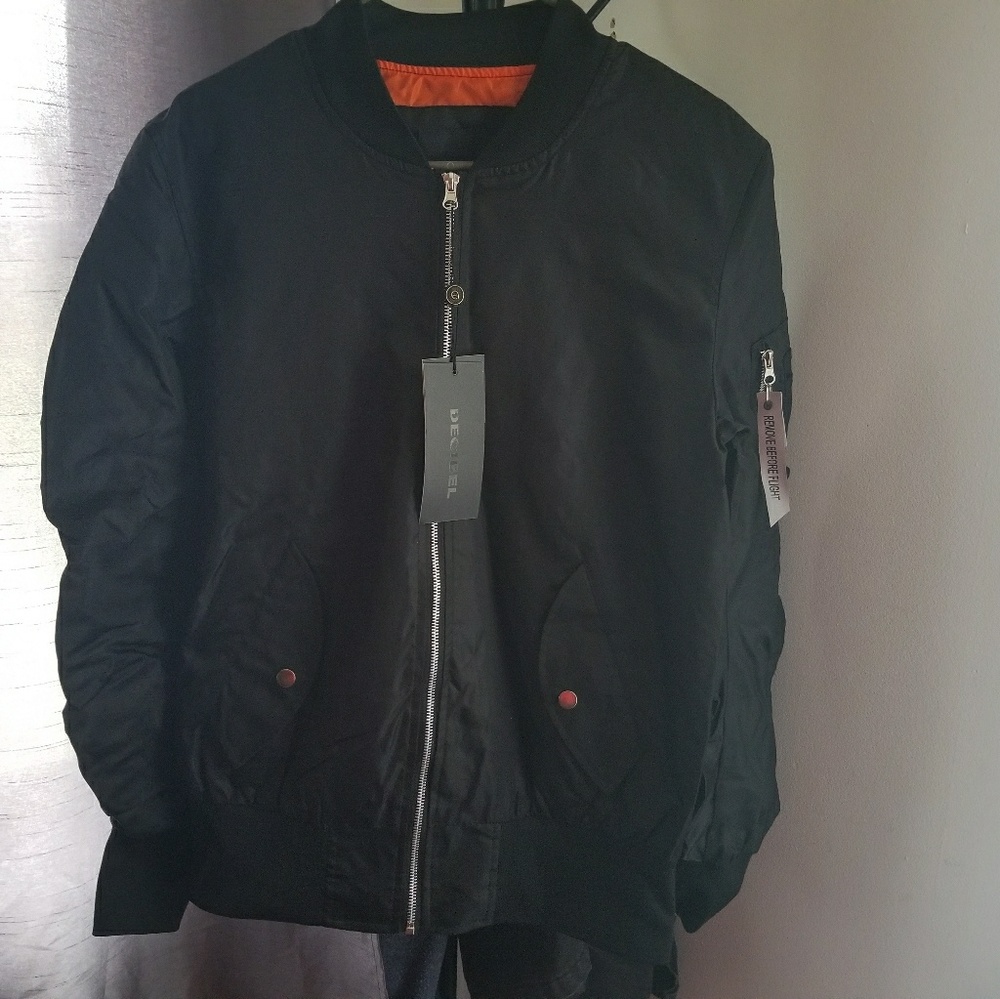 NWT! SOLID FLIGHT JACKET