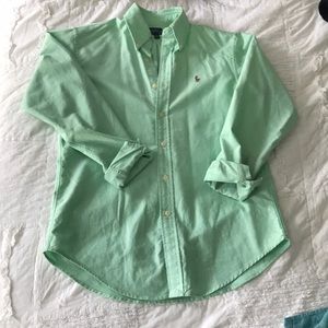 Ralph Lauren Classic Fit Mint Green Polo