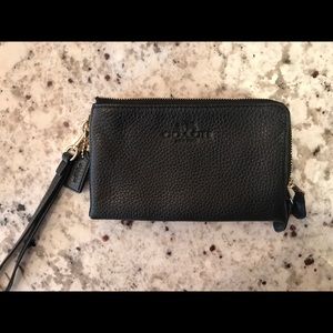 Coach small wristlet wallet