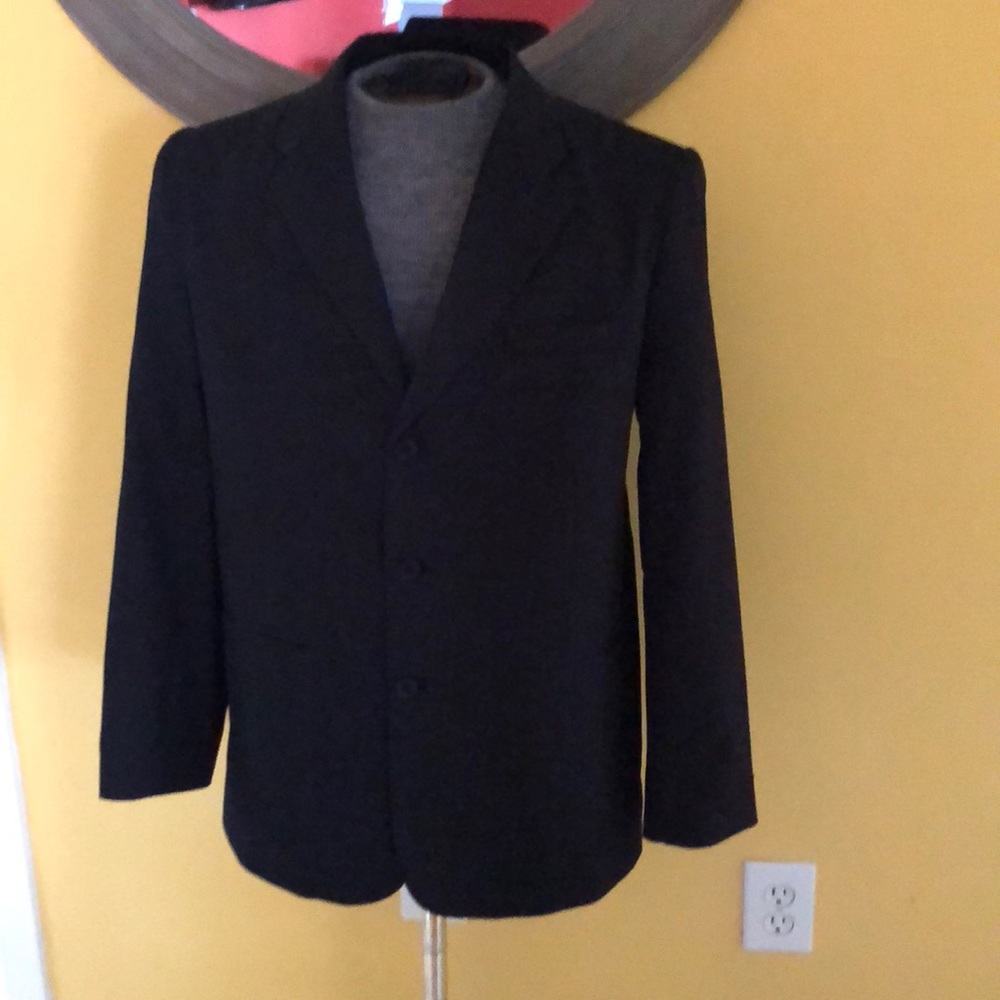 Centuria Mens Black  Suit Jacket size 18