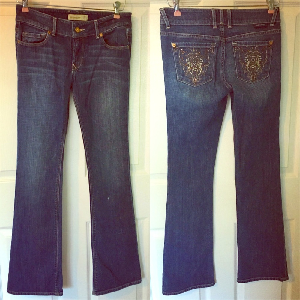 J & Company Jeans 27 Bling Rhinestones