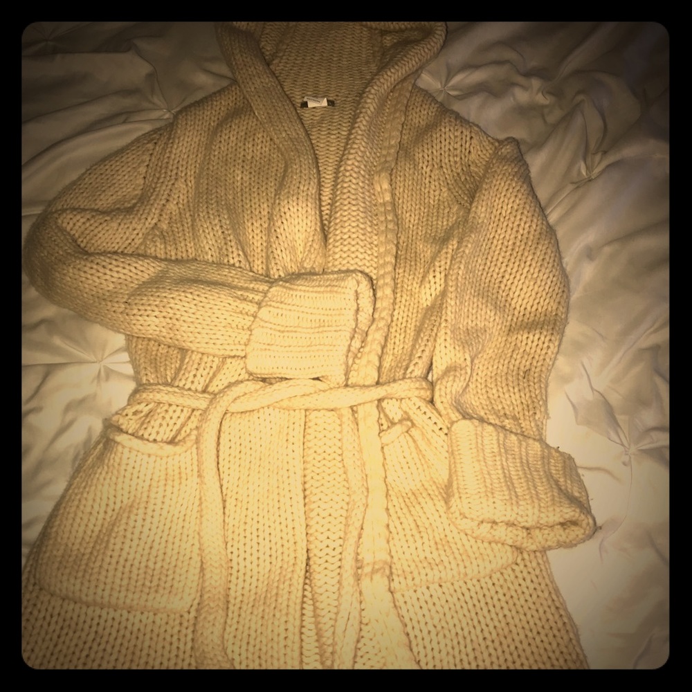 Gorgeous Handknit Wool/Angora J Crew Sweater