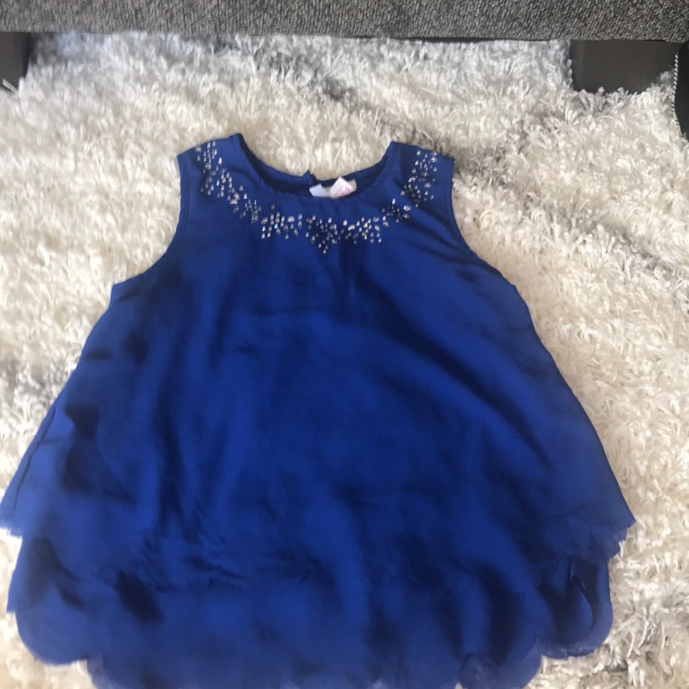 Royal blue sequined Blouse