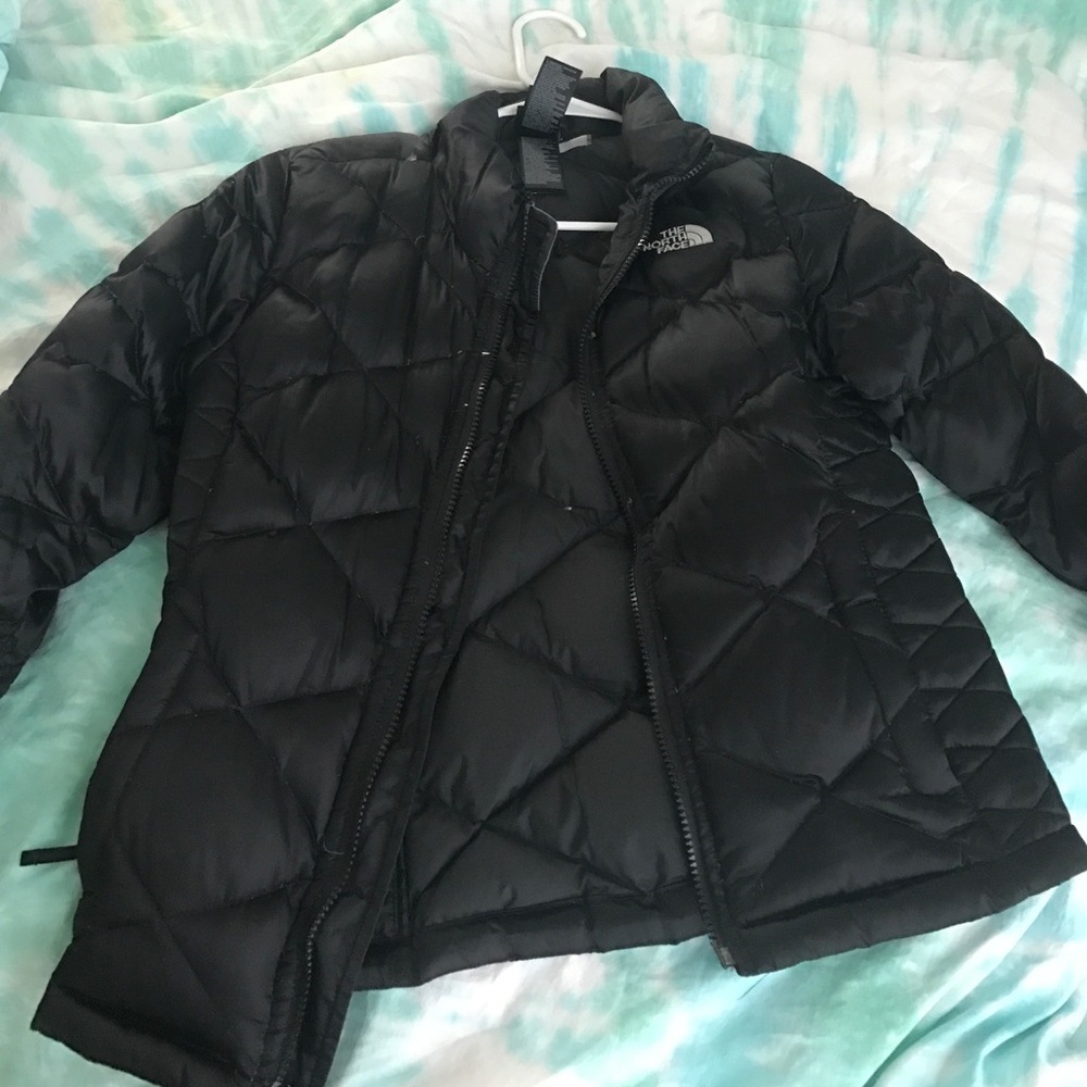 Black Girl's North Face Coat