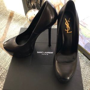 Yves Saint Laurent (YSL) Tribute Two Platform Pump