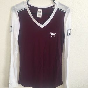 Long Sleeve Love Pink by Victoria’s Secret Shirt