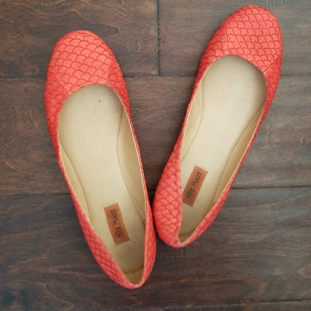 Lightly warn coral flats