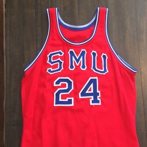 SMU vintage basketball jersey