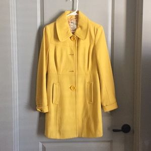 Yellow peacoat