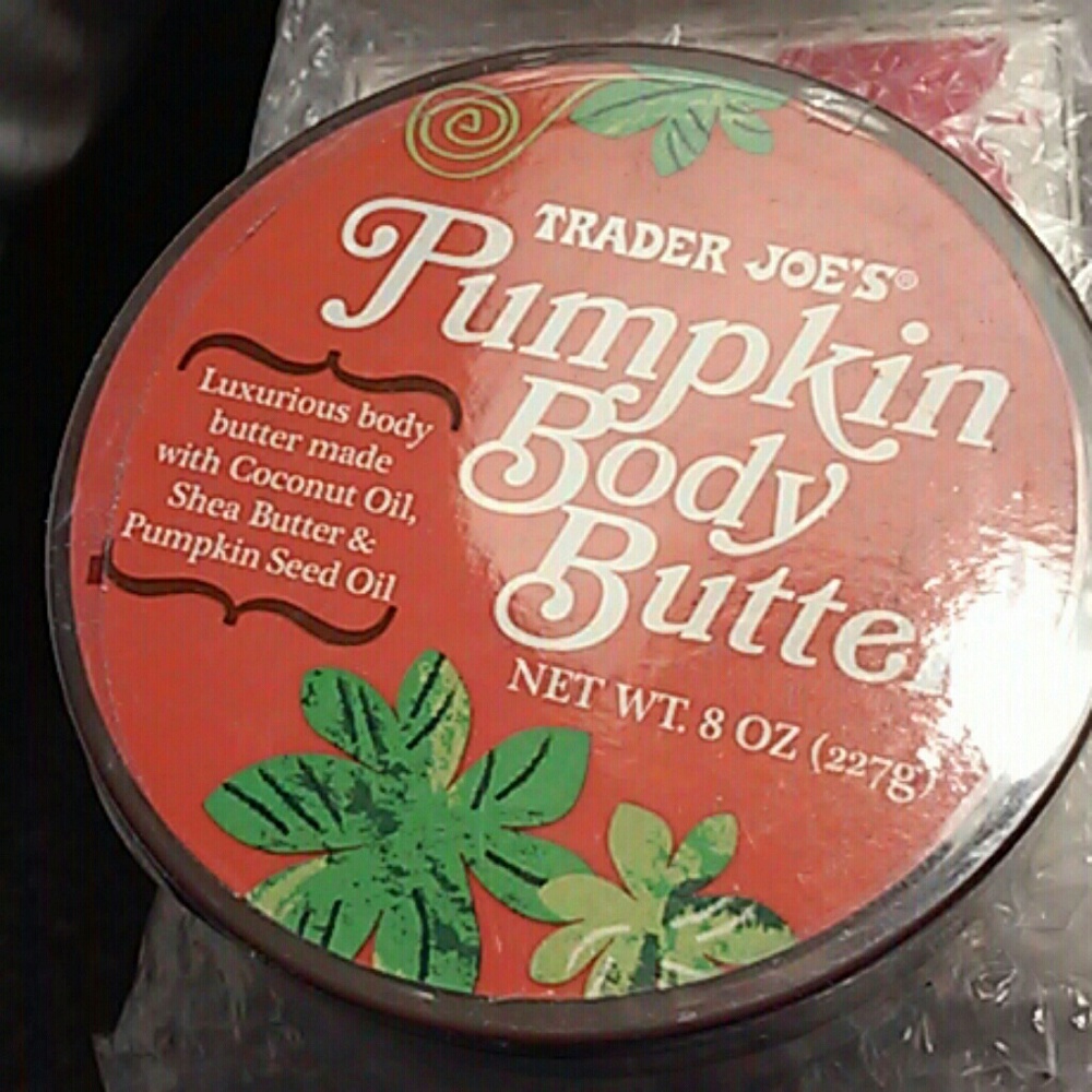 Trader Joe's pumpkin body butter