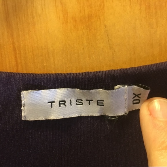 Triste brand purple print dress - Picture 2 of 3