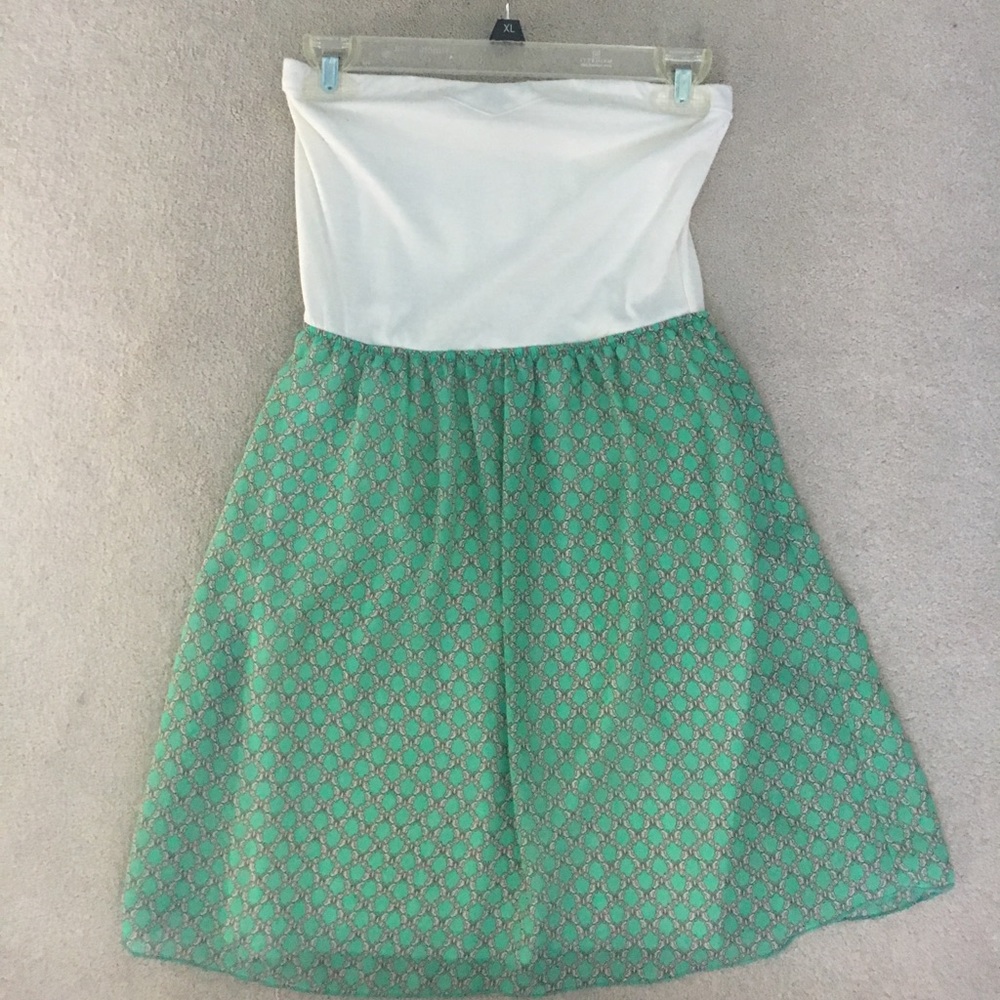 Cute strapless dress