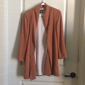 Brown Long blazer