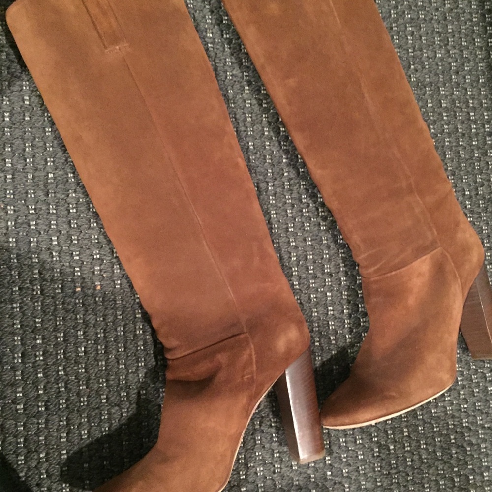 JCrew suede boots size 9