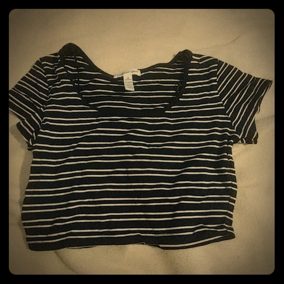 Striped crop top - Picture 1 of 1