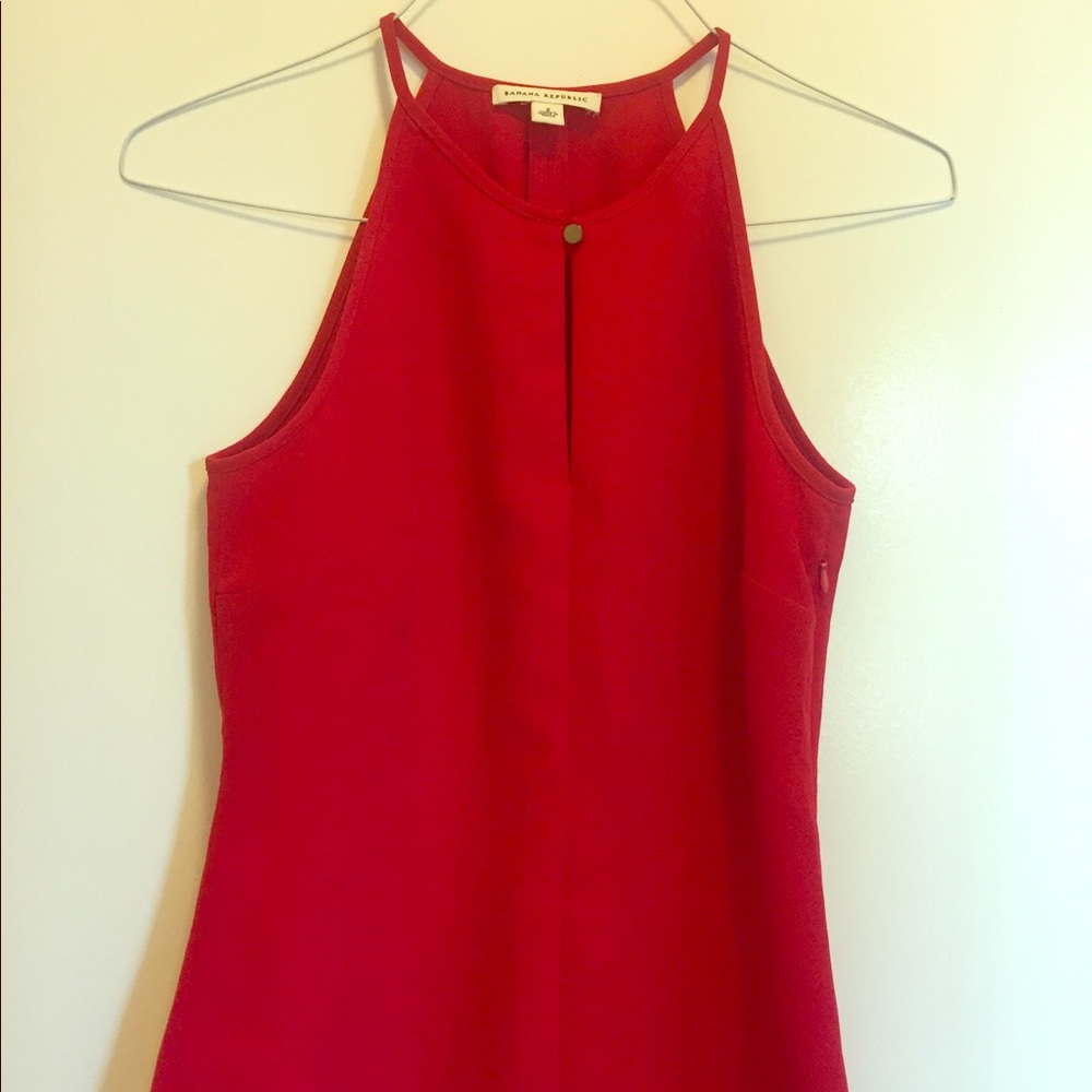 Banana Republic top (like new) red, size 2