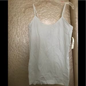 New White Tank with Adjustable Straps