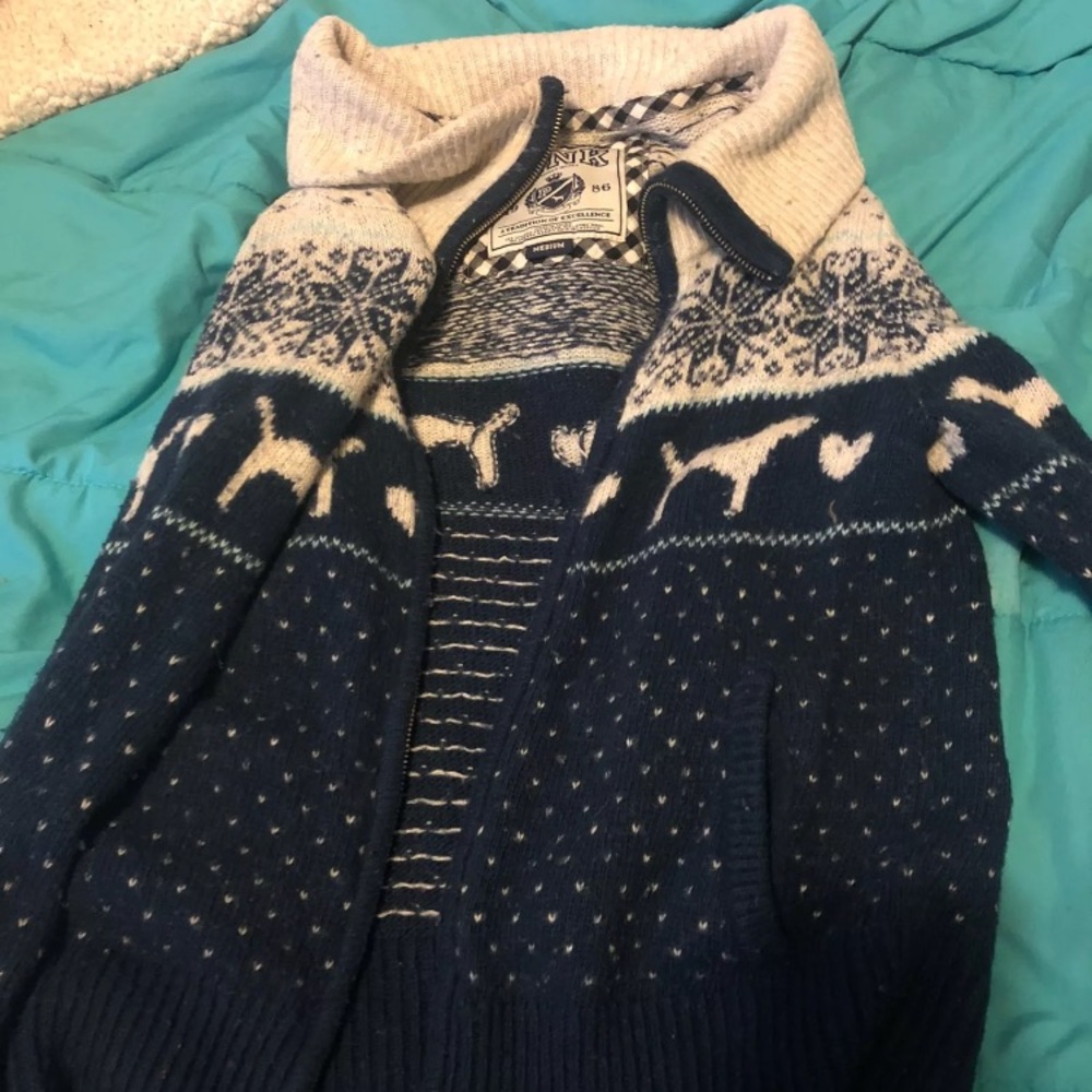 PINK winter sweater