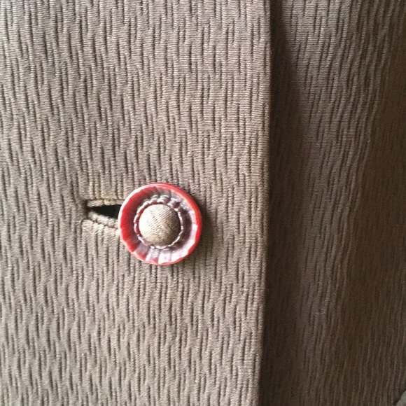 Brown Coat w/ REAL Fur Collar - Picture 5 of 8