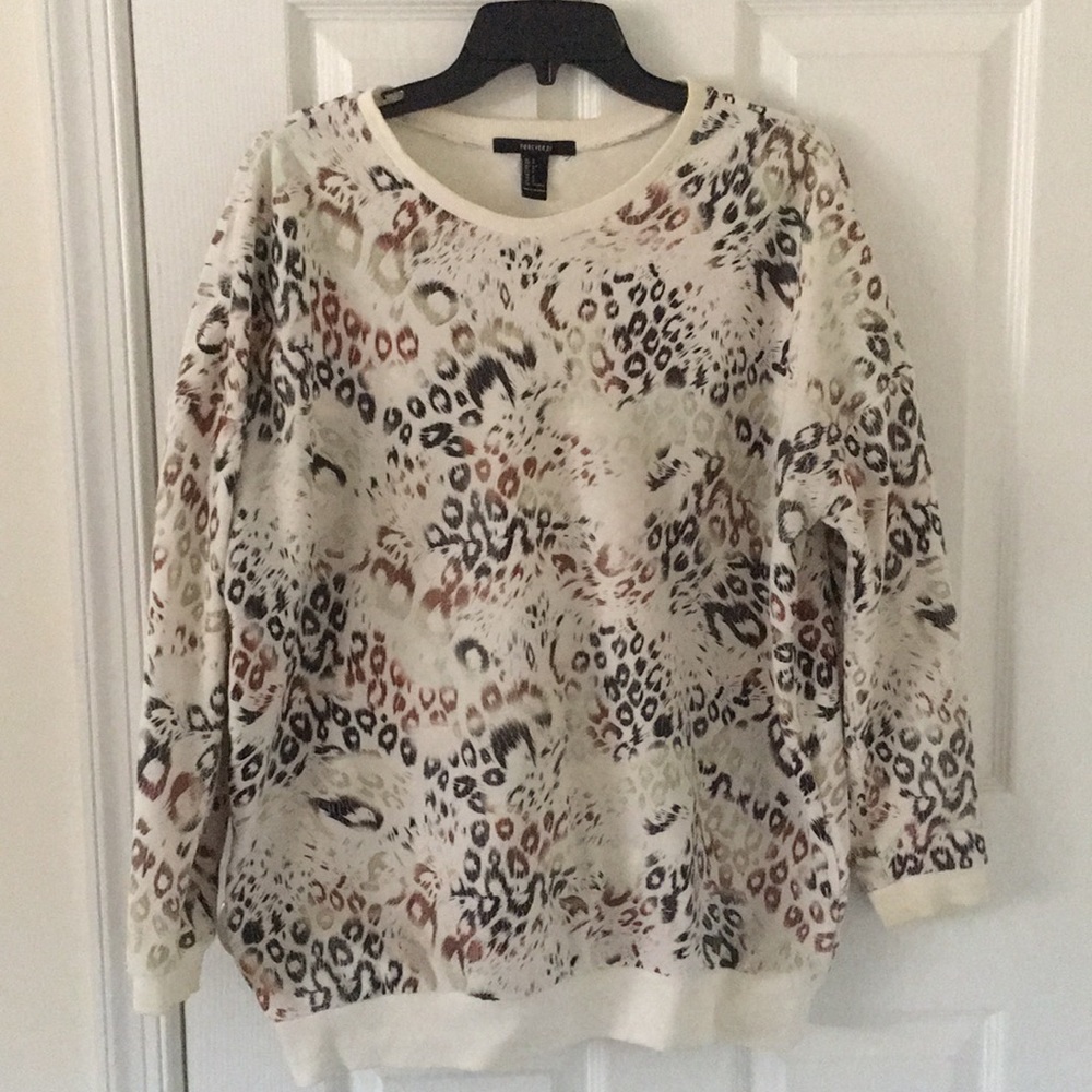 Forever 21 oversized sweatshirt