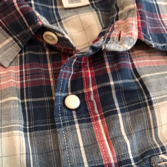 H&M Men's long sleeve plaid button down - Picture 6 of 6