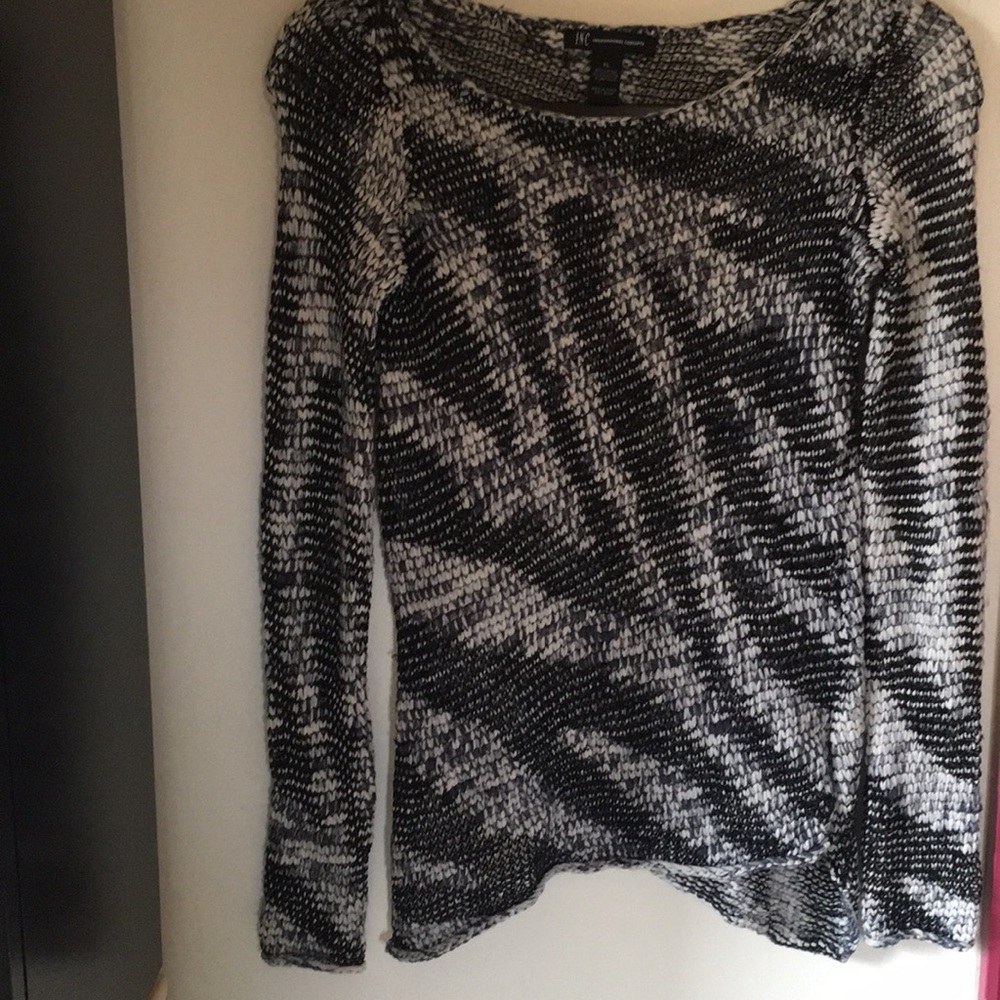 INC xsmall open knit sweater