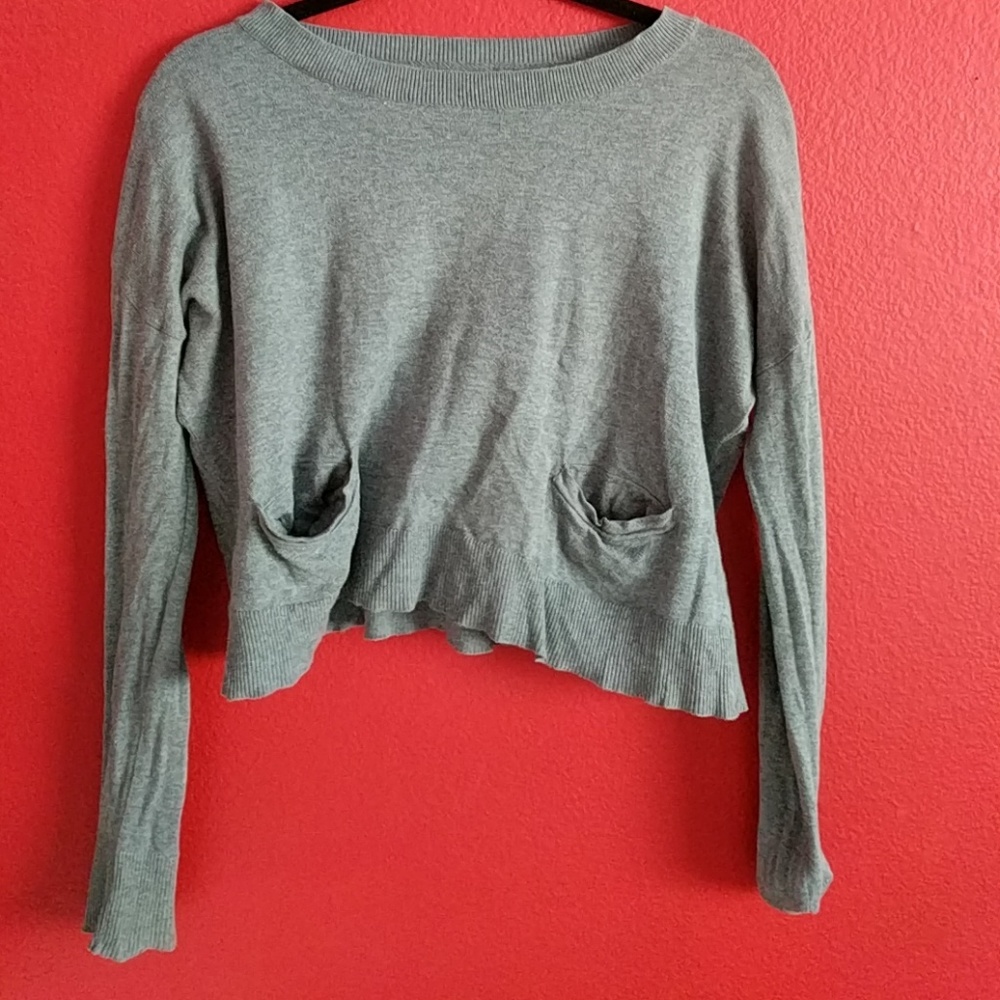 Thin Cropped Sweater