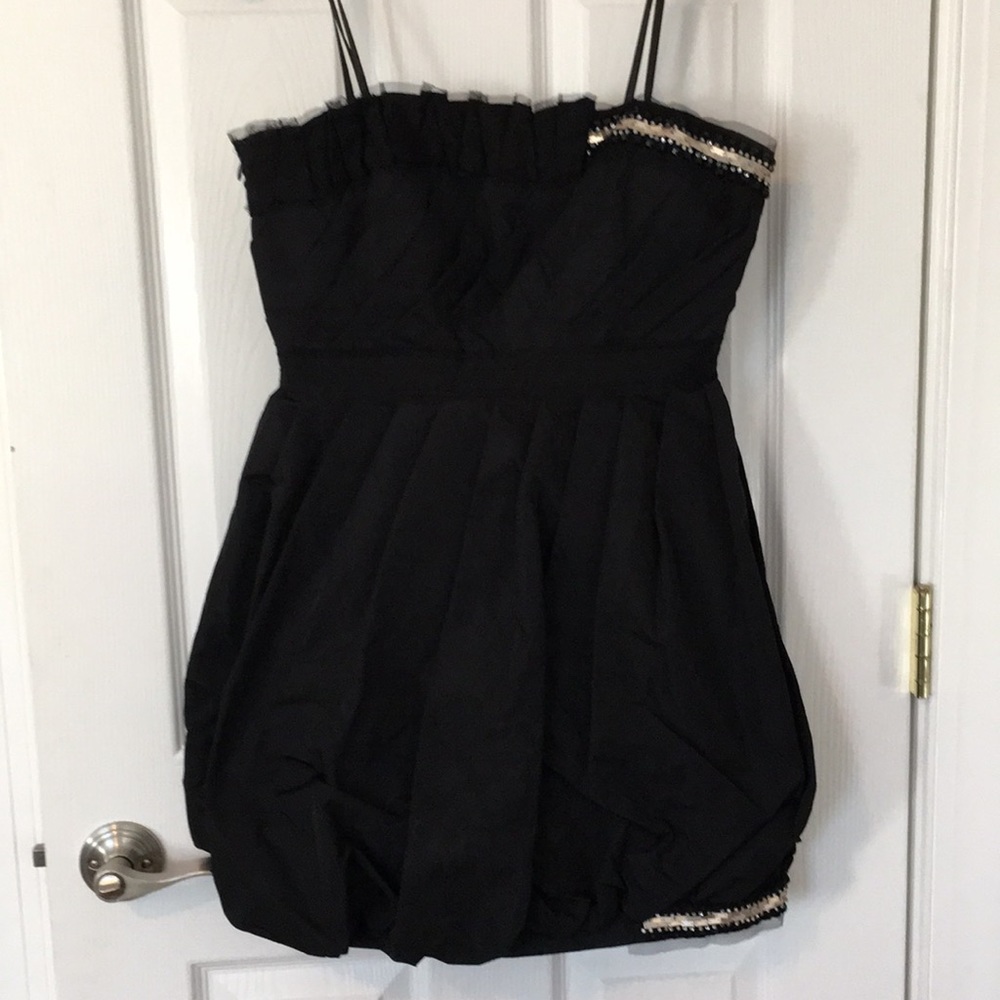 BCBG Strapless Cocktail Dress