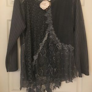 Silver-grey tunic, 1XL,